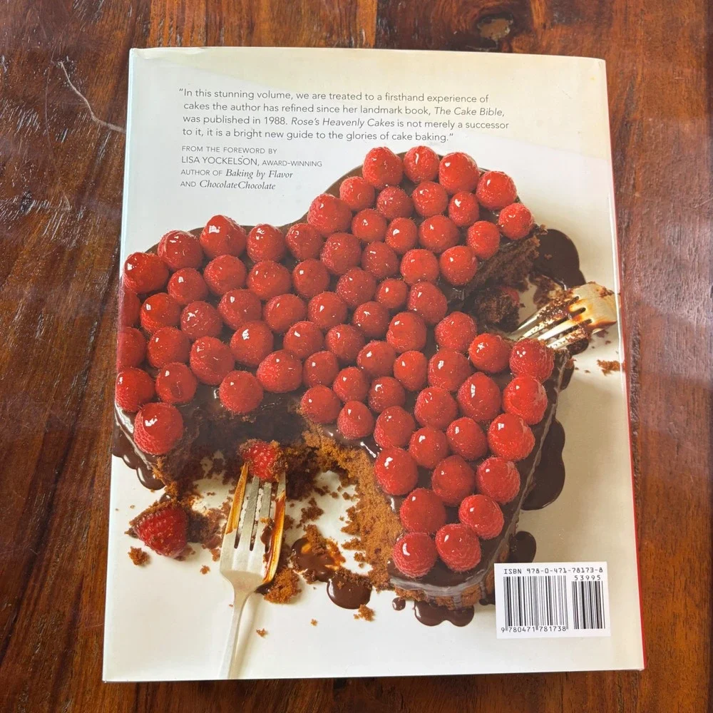 Roses Heavenly Cakes Rose Levy Beranbaum Hardcover Cookbook 2009 First Edition